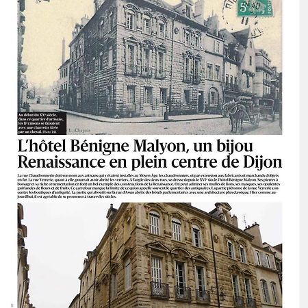 Ferienwohnung Benigne Malyon Dijon Exterior foto